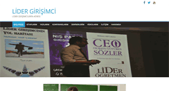 Desktop Screenshot of lidergirisimci.com